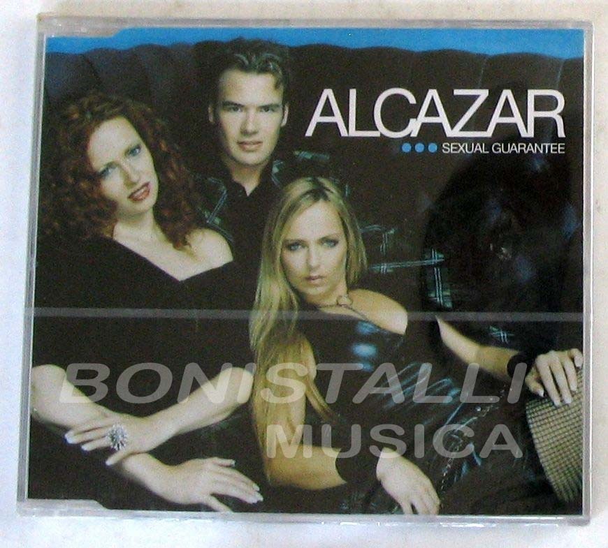 ALCAZAR - SEXUAL GUARANTEE - CD Single Sealed