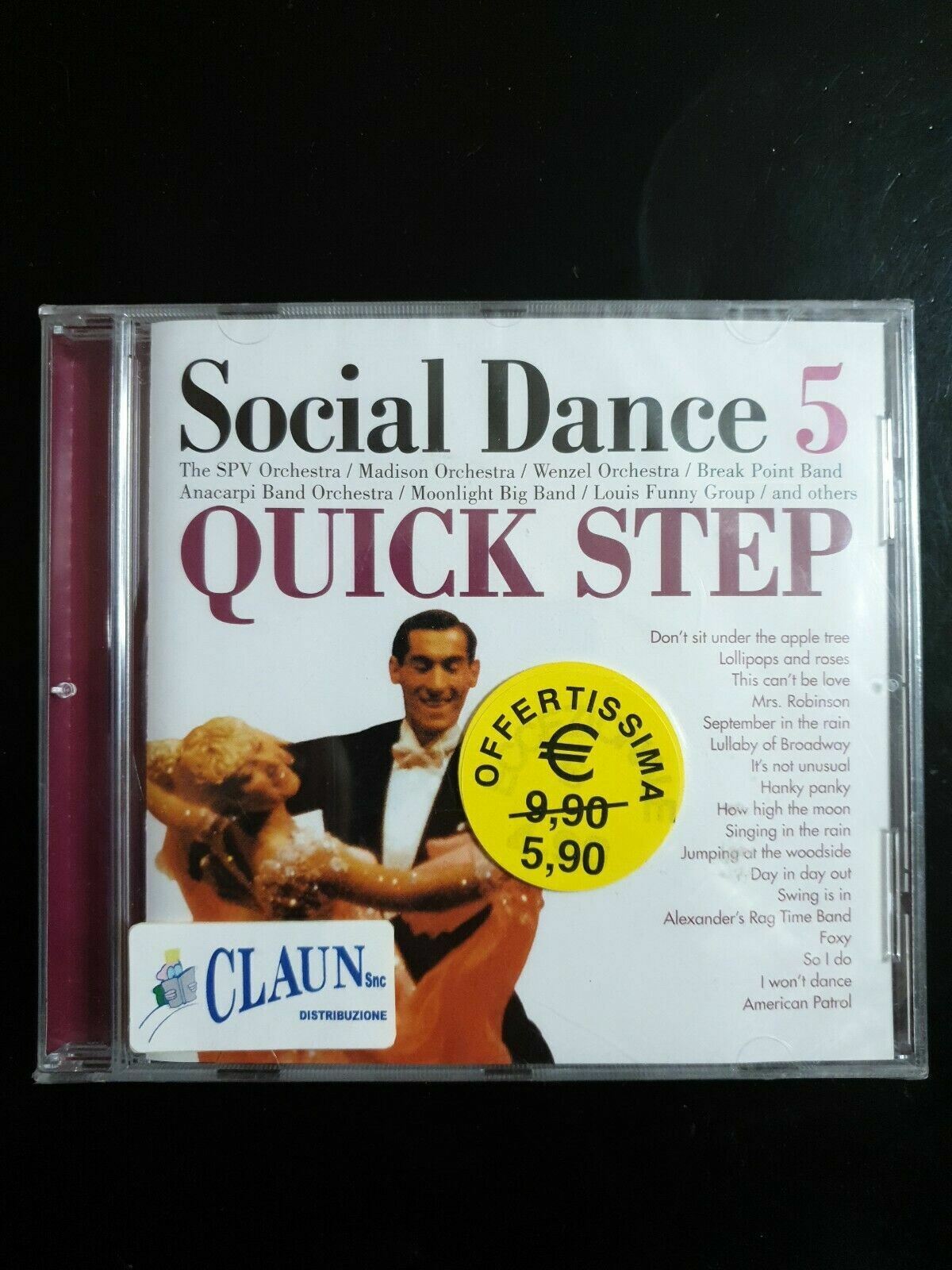 SOCIAL DANCE 5 * Quick Step CD Nuovo sigillato