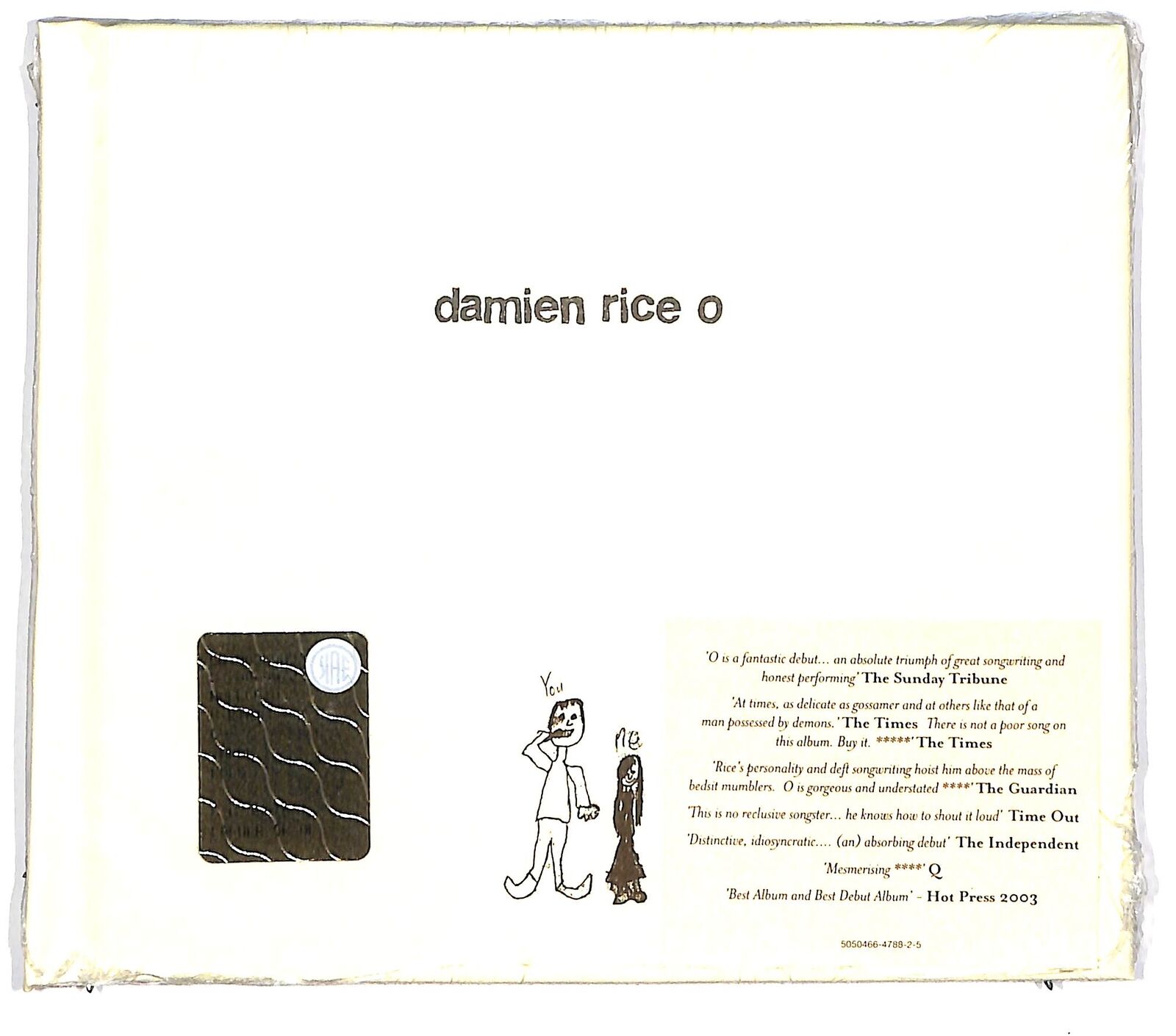 EBOND Damien Rice  -  O Digibook - 14th Floor Records  -  CD094631