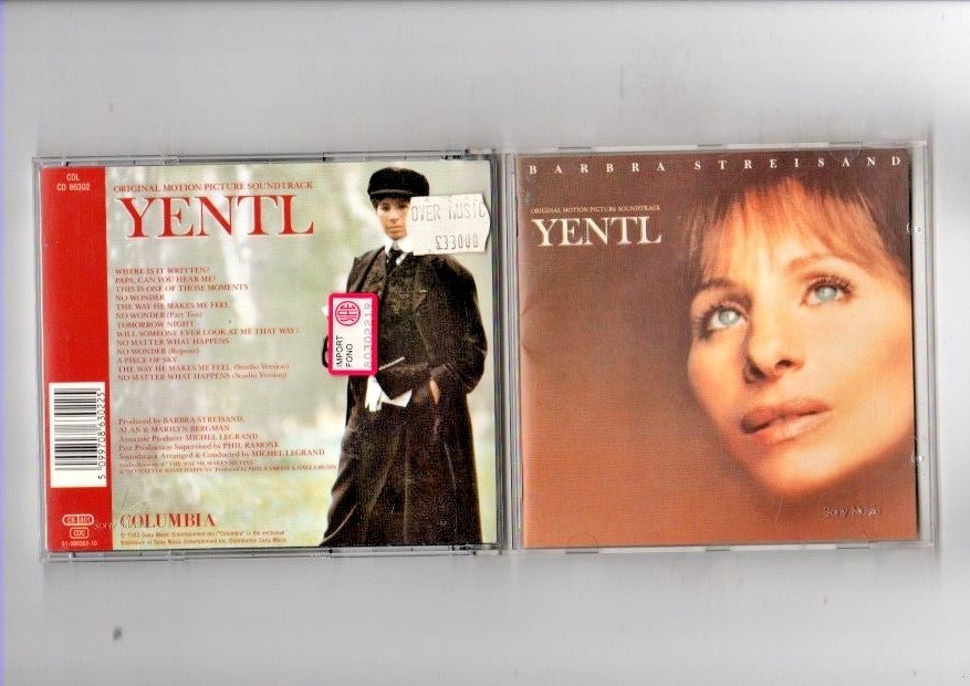 BARBRA STREISAND - YENTIL - CD NUOVO SIGILLATO