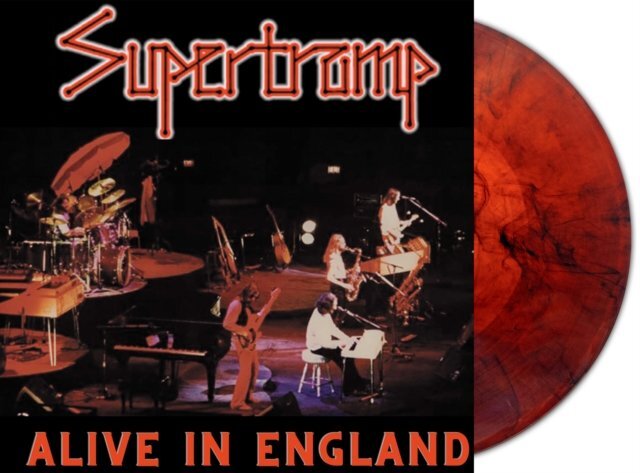 Supertramp - Alive In England (red Marble Vinyl) - 2 Vinili