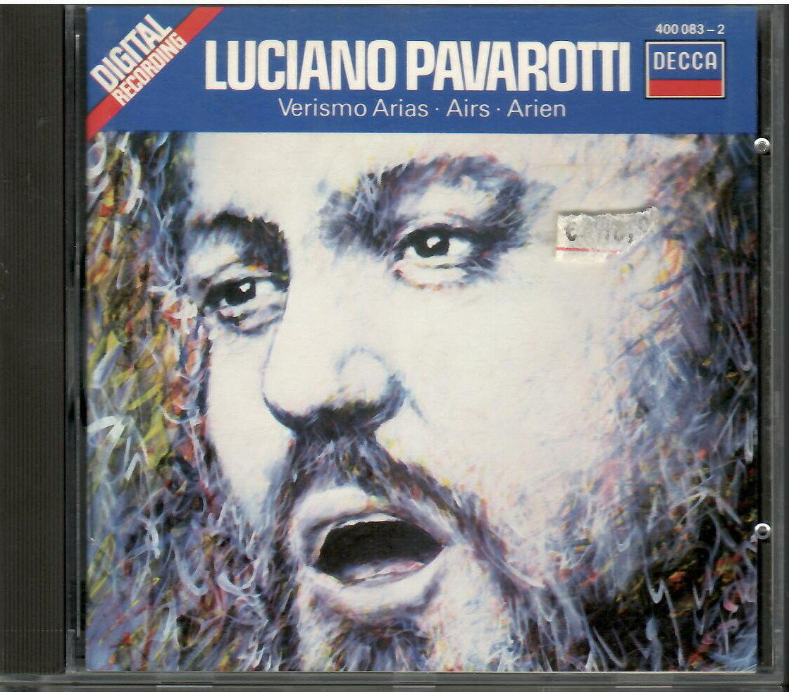 Luciano Pavarotti ‎– Verismo Arias - CD never played
