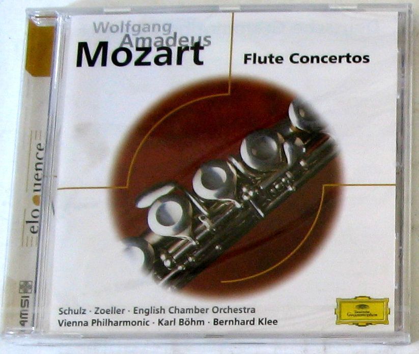 MOZART W.A. - FLUTE CONCERTOS - BOHM / KLEE - CD Sealed