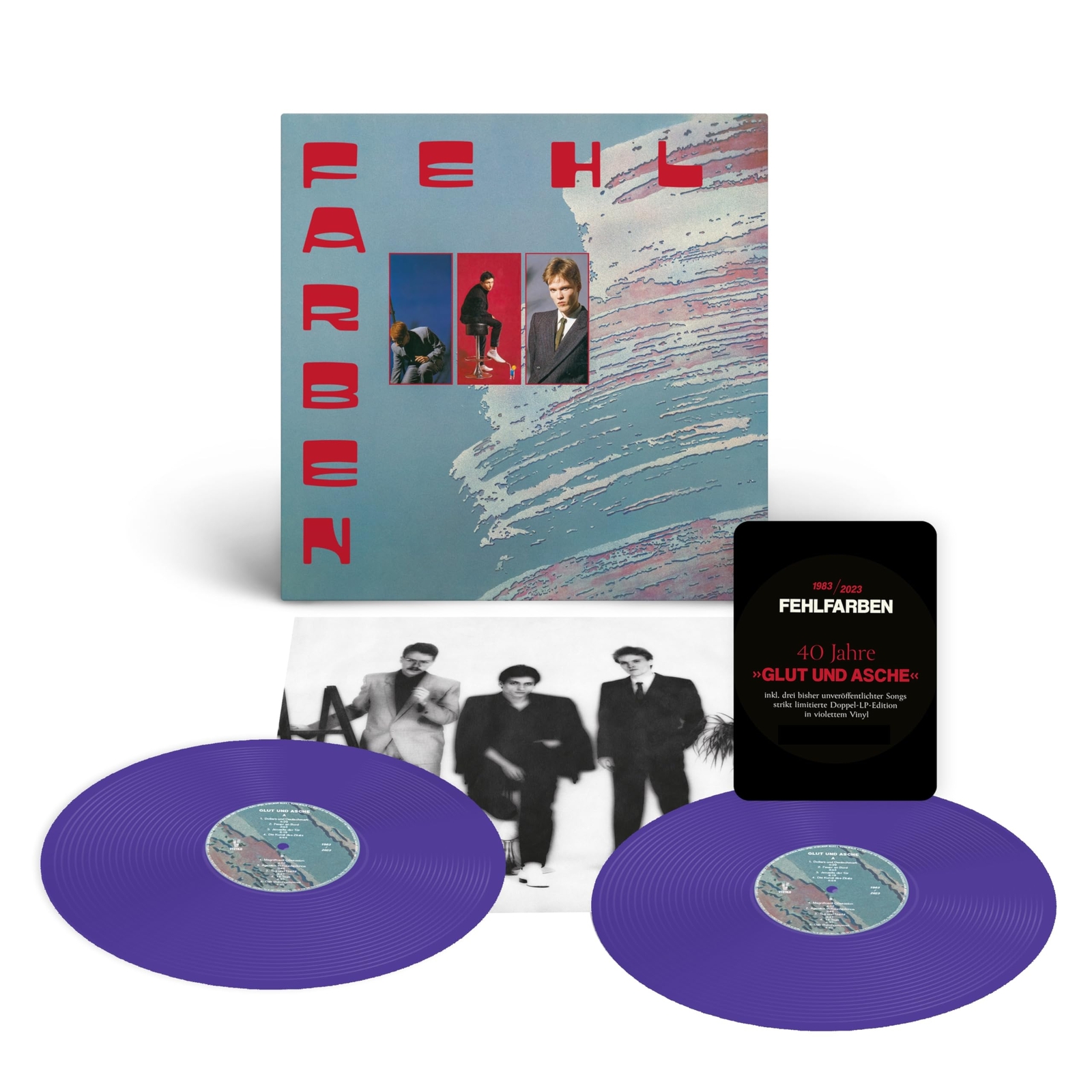 Fehlfarben Glut und Asche (40th Anniversary Purple) (Vinyl LP)