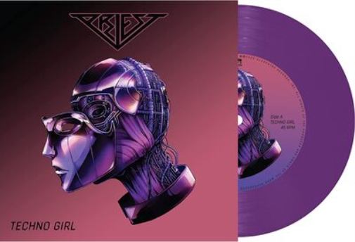 Priest Techno Girl (Vinyl LP) 7" Single Coloured Vinyl