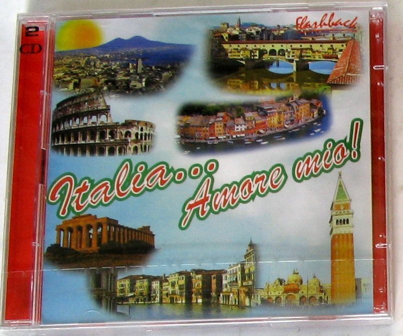 VARI - ITALIA...AMORE MIO! - 2 CD Flashback - Sigillato