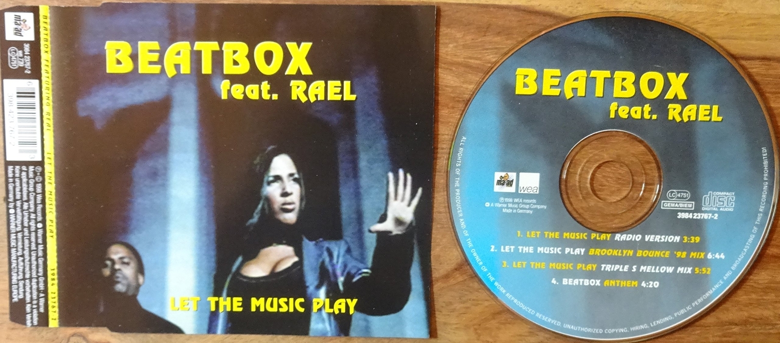 Beatbox Let The Music Play (CD)