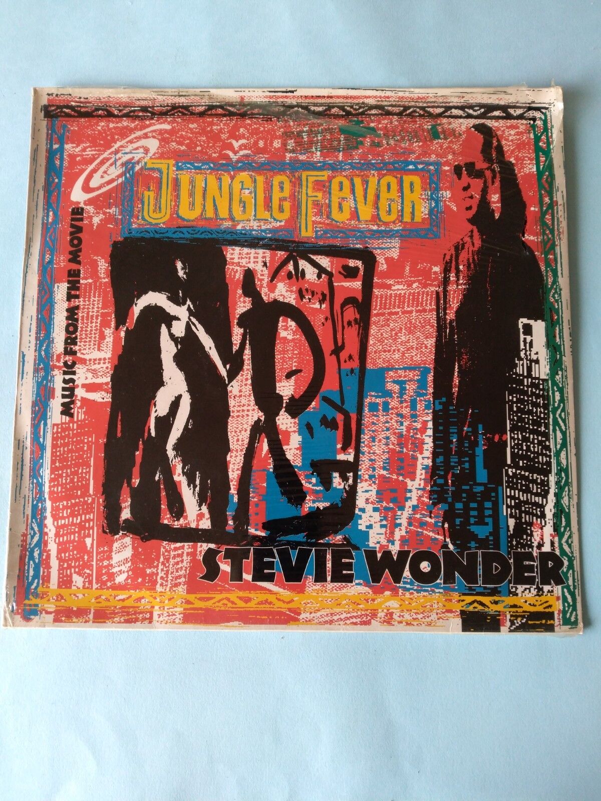 STEVIE WONDER "JUNGLE FEVER " OST LP 1991 MOTOWN RECORD LC 0881 SEALED