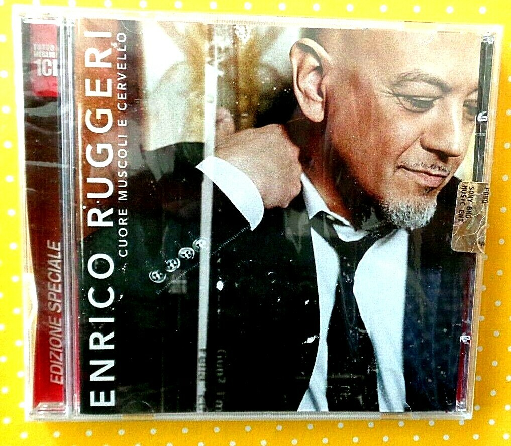 ENRICO RUGGERI  -  CUORE MUSCOLI E CERVELLO  -  CD 2007  NUOVO E SIGILLATO