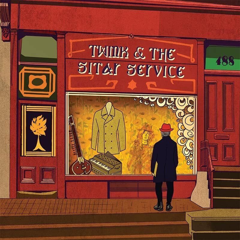 Twink & The Sitar Service Twink & the Sitar Service (CD) Album Digipak