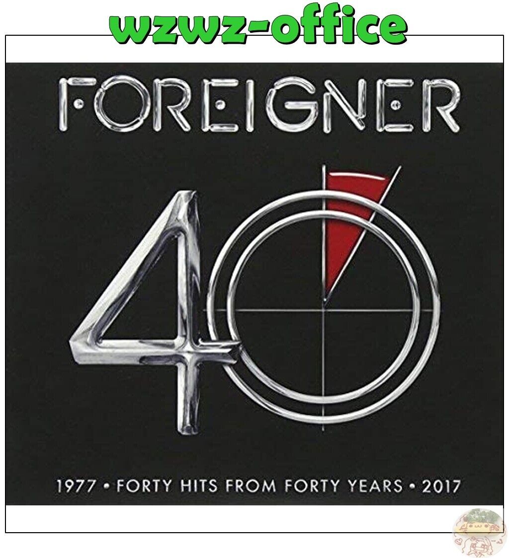 2017 JAPAN 2 SHM CD FOREIGNER 40/40 FORTY HITS DA FORTY YEARS DIGI SLEEVE
