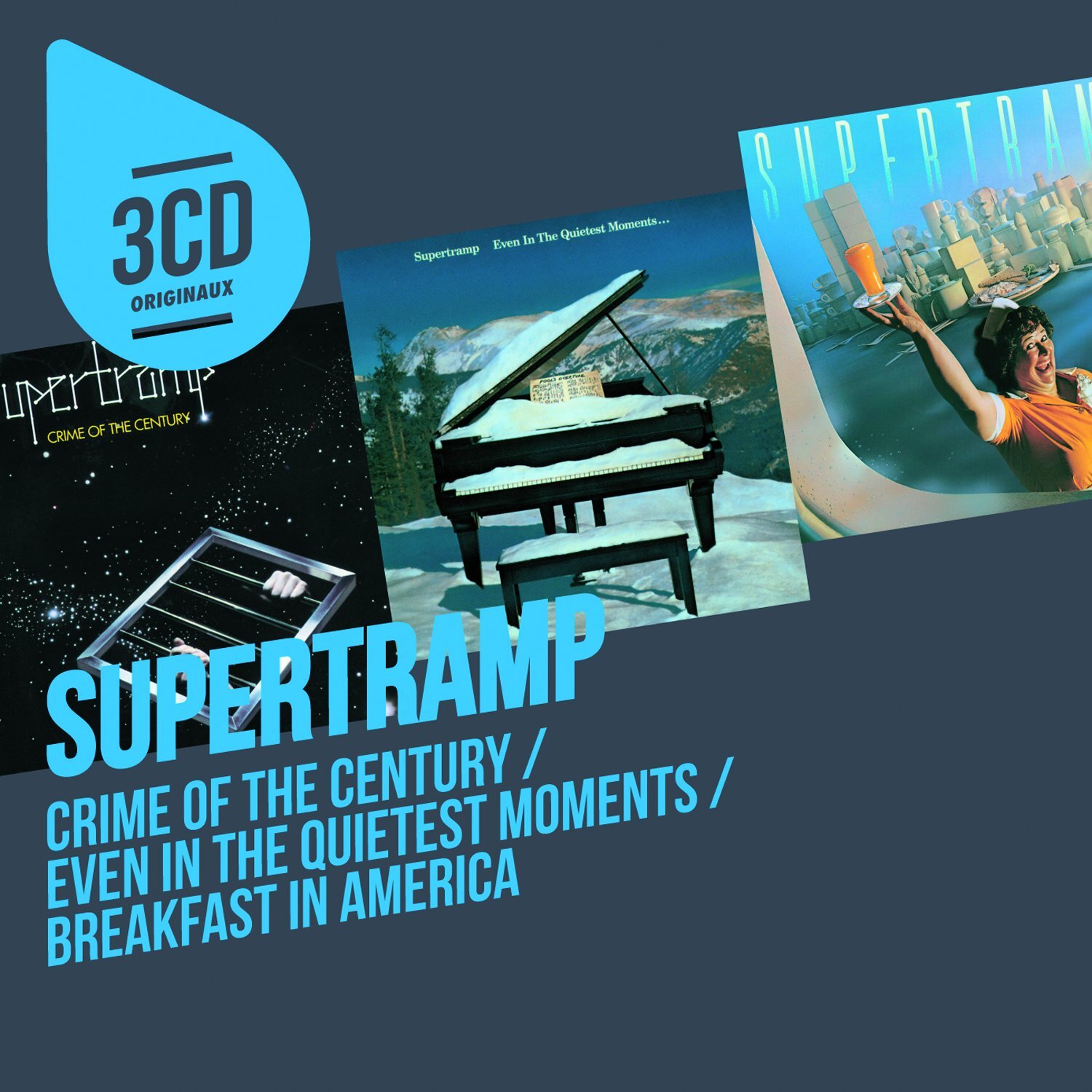 Audio Cd Supertramp - Crime Of The Century / Even In The Quietest Moments / Brea