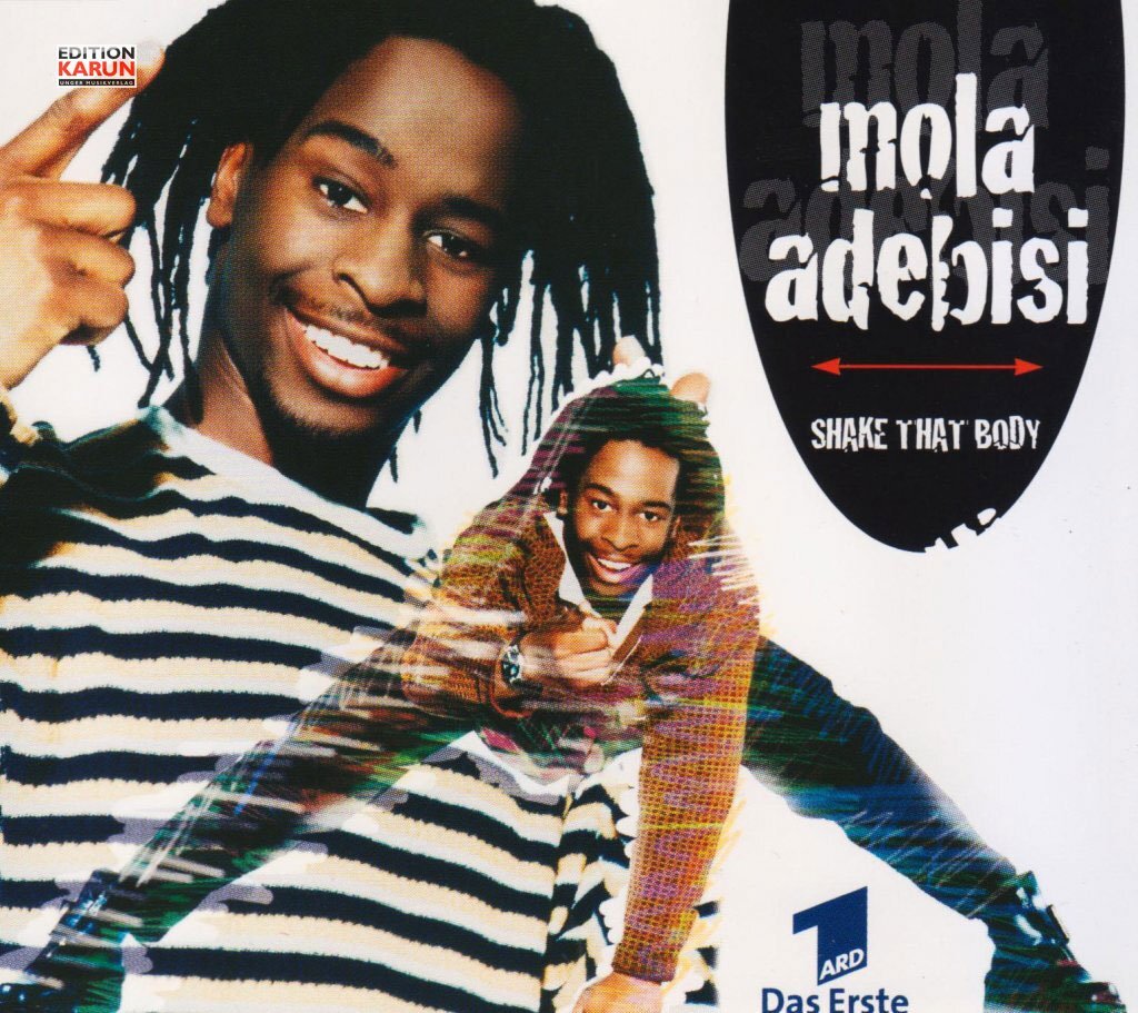 mola adebisi - shake that body ( radio edit / phat mix / steady mix... CD NUOVO