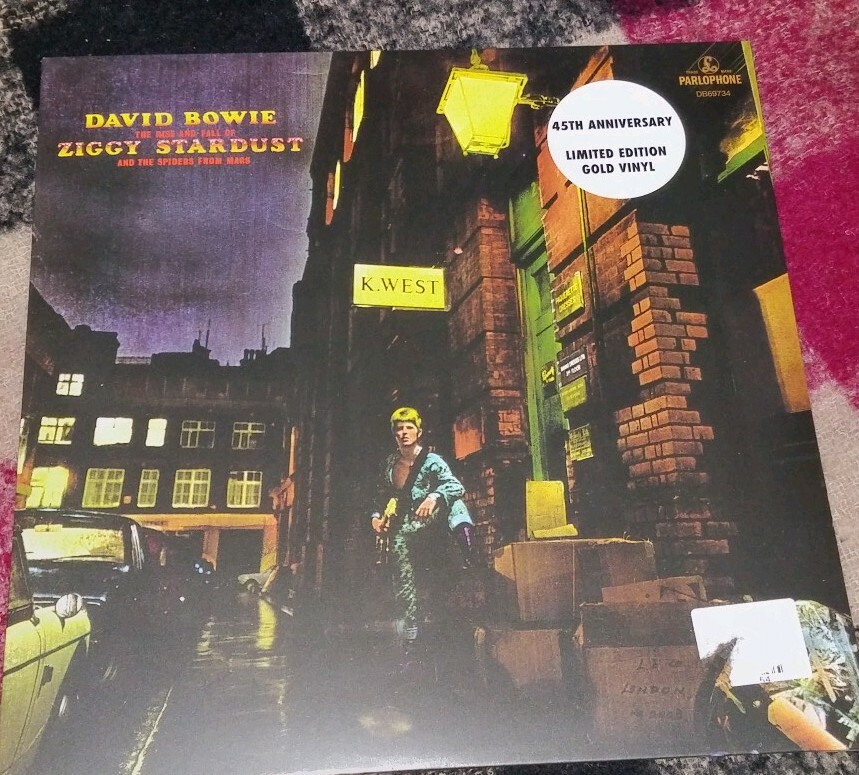 DAVID BOWIE ZIGGY STARDUST GOLD LP 2015 LIMITED 12" VINYL SEALED SIGILLATO