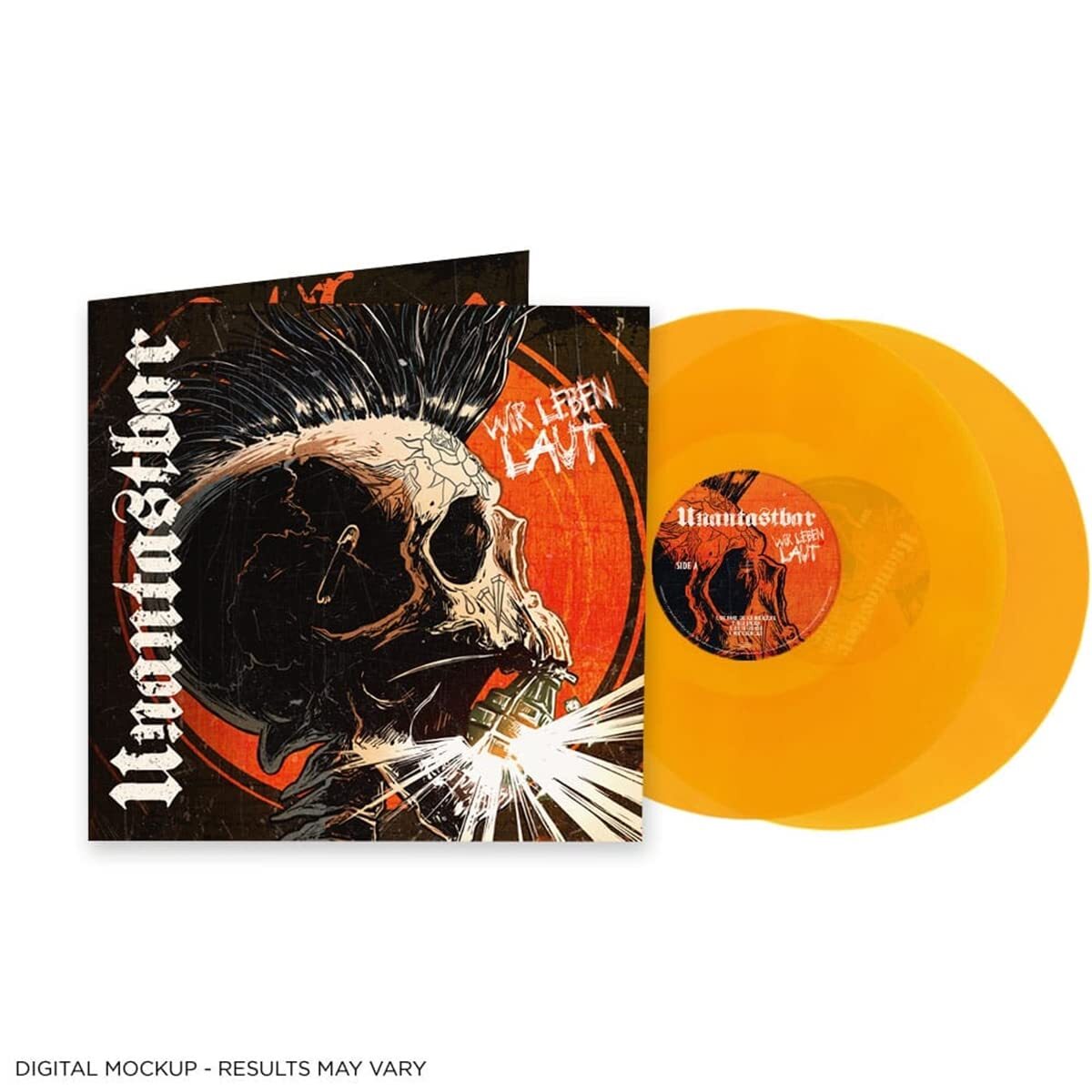 Unantastbar Wir Leben Laut (ORANGE TRANSPARENT LP) (Vinyl LP)