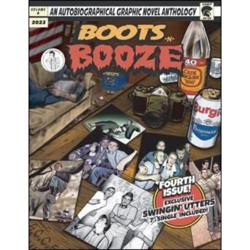 Bootsnbooze Number 4 Comic With Swingin with Comic Book (Vinyl LP)