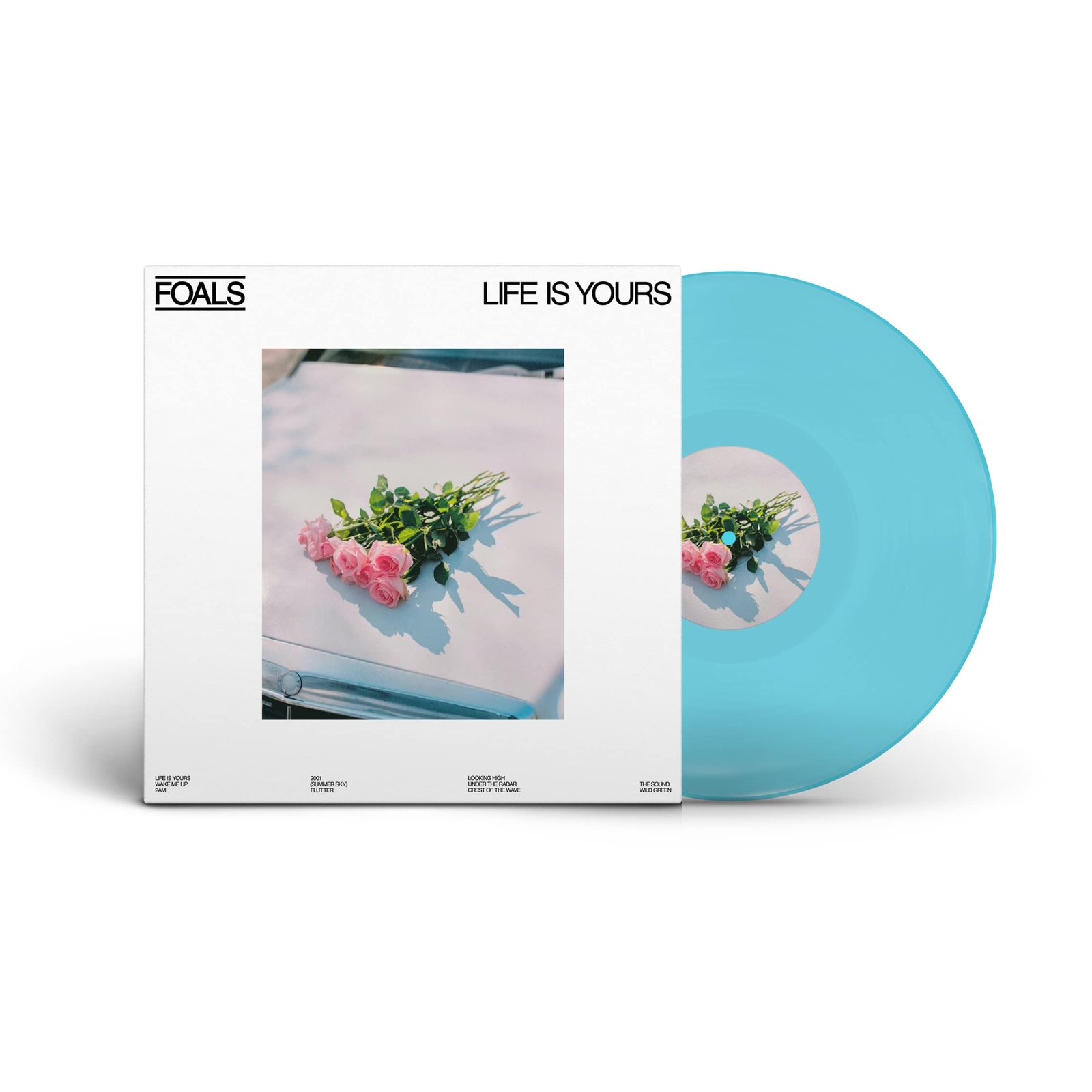 Foals Life Is Yours - Blue (Vinyl LP)