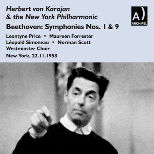 Ludwig van Beethoven Beethoven: Symphonies Nos. 1 & 9 (CD) Album