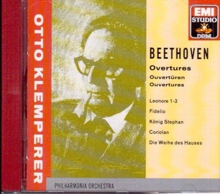 Beethoven: Overture / Otto Klemperer - CD Emi
