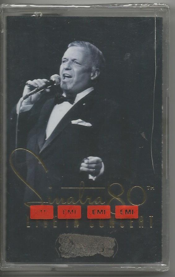 FRANK SINATRA - Sinatra 80 Live in concert MC MUSICASSETTA 1995 SIGILLATA SEALED