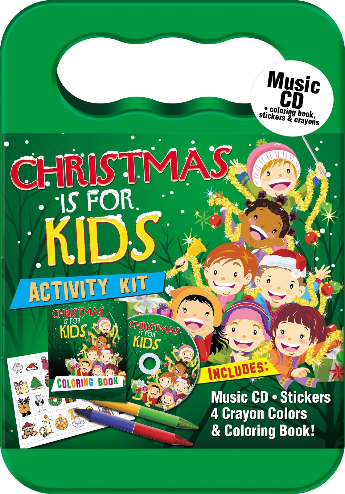 Various Christmas sing-along Activity Kit Packaged in carrying case with St (CD)
