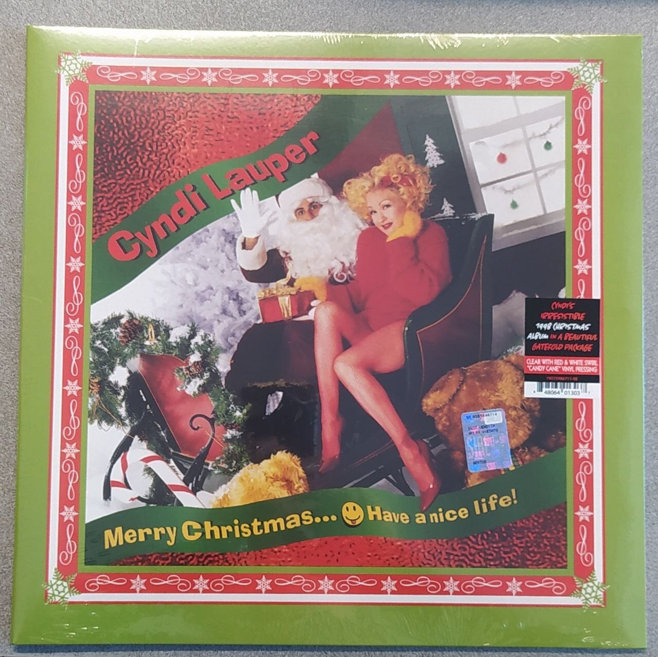 CINDY LAUPER Merry Christmas... Have A Nice Life LP vinile colorato nuovo sigill