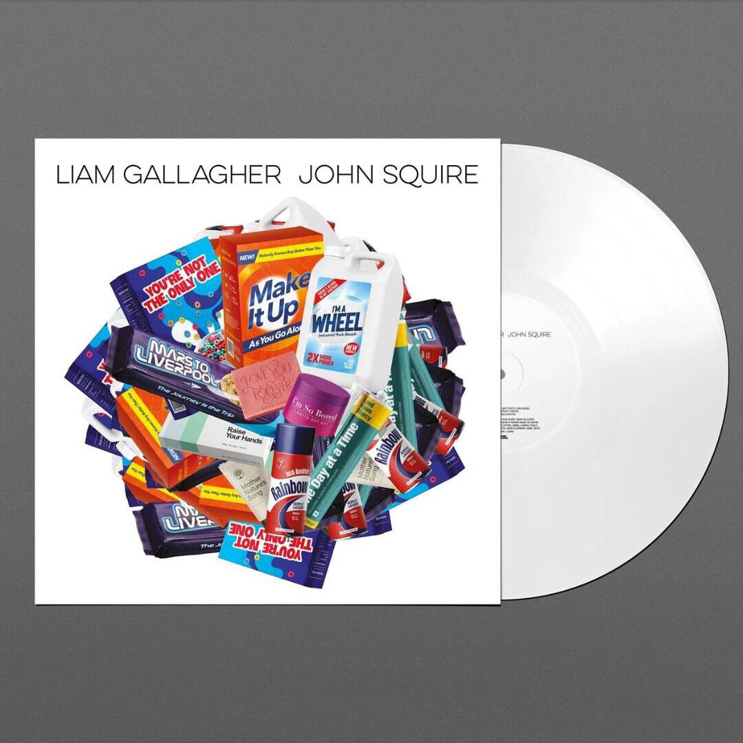 Liam Gallagher & John Squire Vinile Lp Colorato Bianco Nuovo e Sigillato