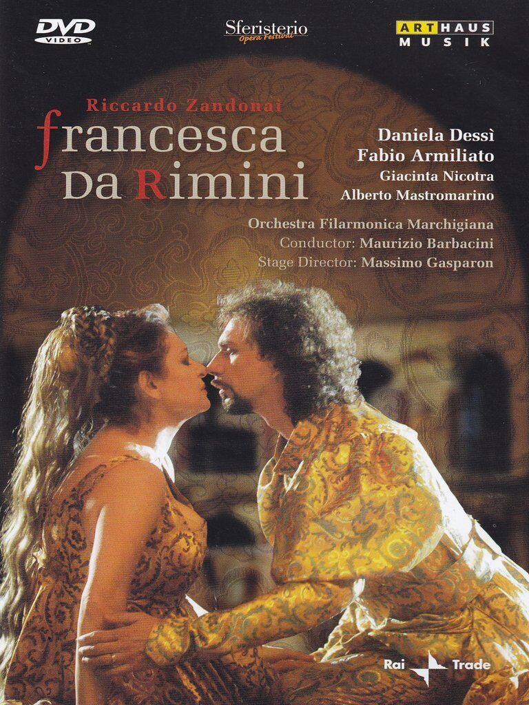 Music Dvd Riccardo Zandonai - Francesca Da Rimini
