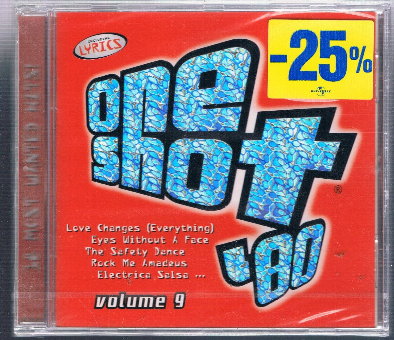 ONE SHOT  '80  vol. 9  CD F.C. NUOVO SIGILLATO!!!