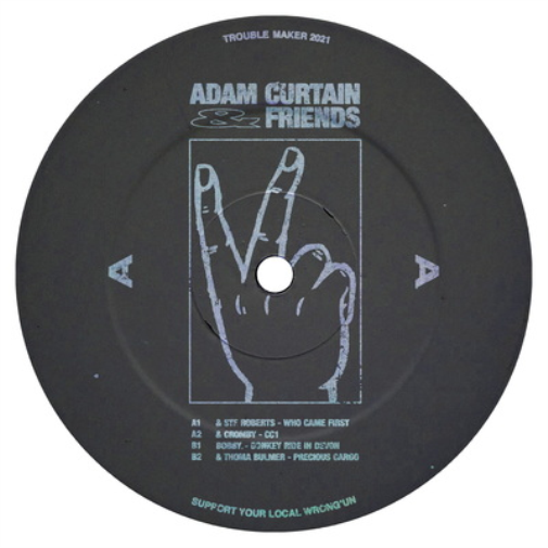 Adam Curtain Adam Curtain & Friends (Vinyl LP) 12" EP