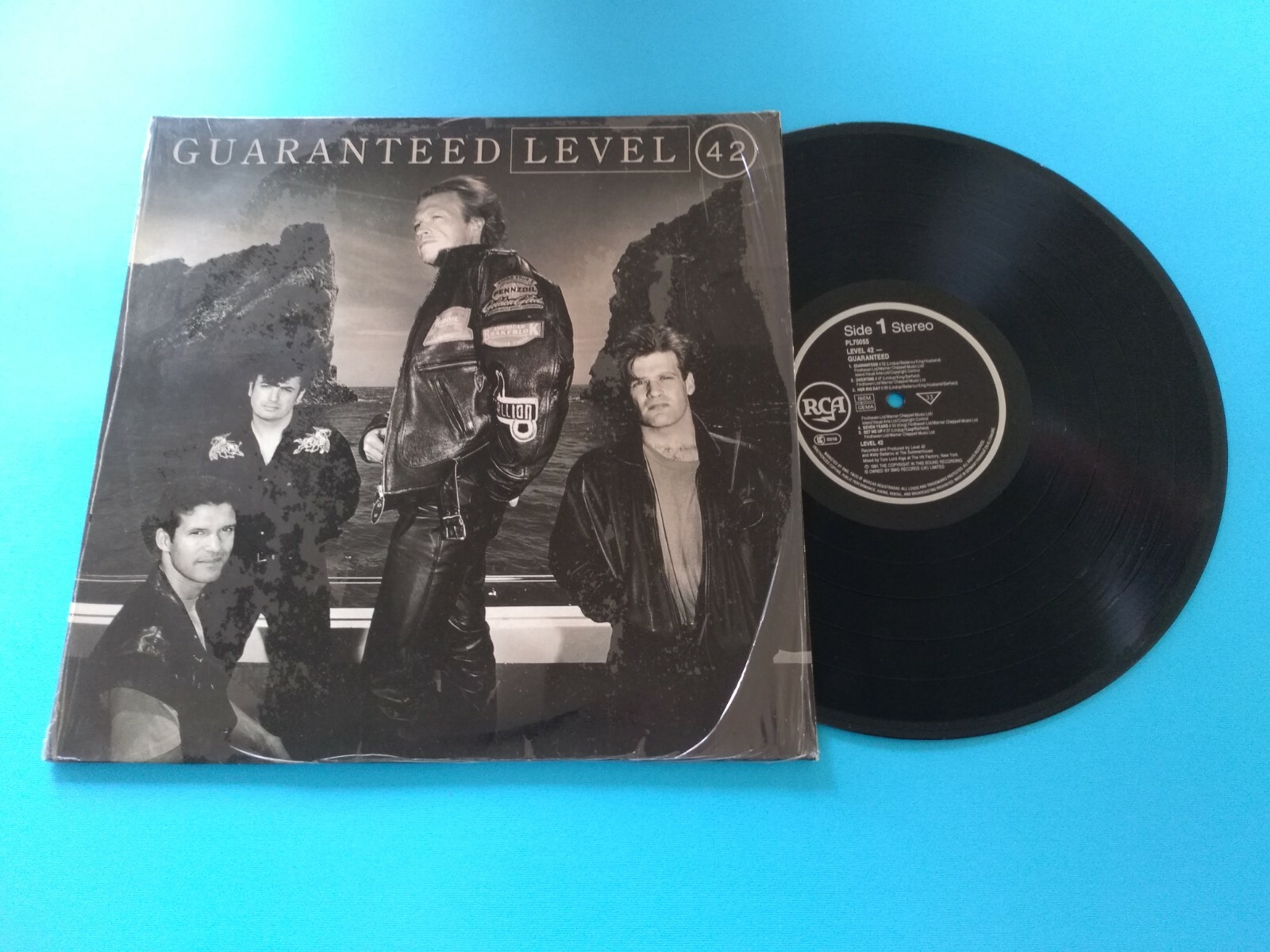 LEVEL 42 "GUARANTED" LP 1991 BMG RECORDS UK PRINTED IN GERMANY