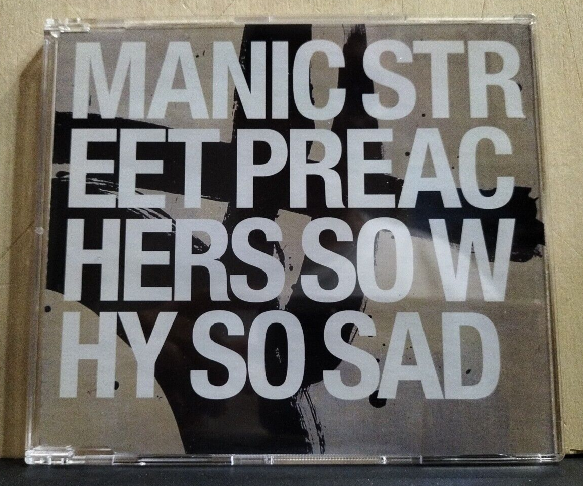 MANIC STREET PREACHERS - SO WHY SO SAD + 3 TRACKS cd singolo slim case NUOVO