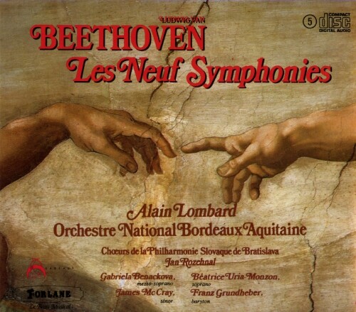 7024791 Audio Cd Alain Lombard - Beethoven - Les Neuf Symphonies (5 Cd)