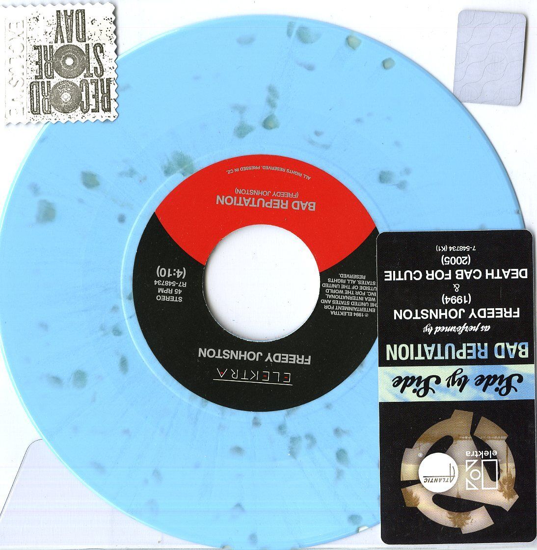 DEATH CAB FOR CUTIE / FREEDY JOHNSTON - BAD REPUTATION -7" VINYL  RSD 2015