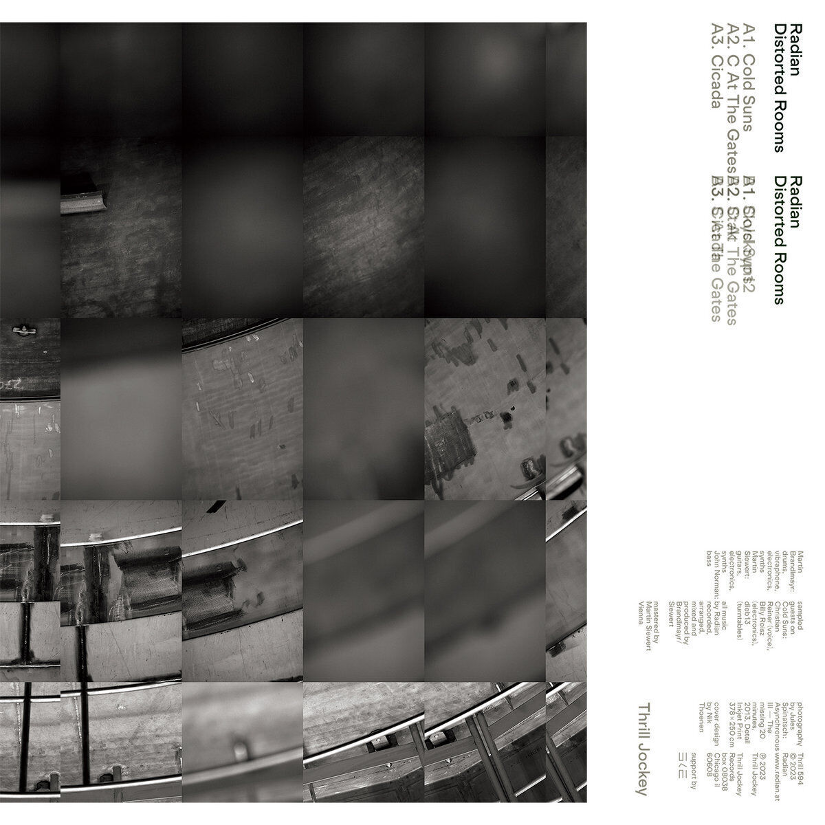 Radian Distorted Rooms (Vinyl LP) 12" Album