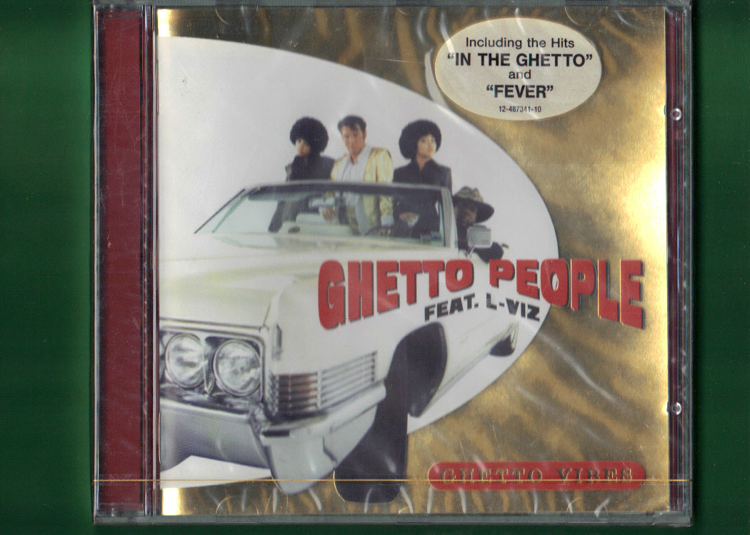 GHETTO PEOPLE FEAT.L VIZ - GHETTO VIBES CD NUOVO SIGILLATO