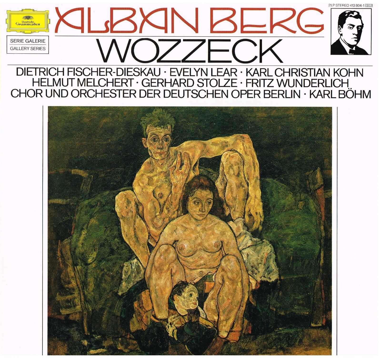 Berg: Wozzeck / Bohm, Fischer-Dieskau, Lear, Johnson, Grobe, Deutsche Opera  LP