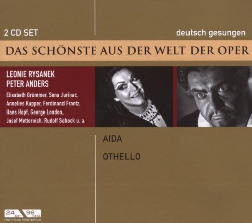 PETER ANDERS/LEONIE RYSANEK Aida, Othello (Rysanek, Anders) (CD) Album