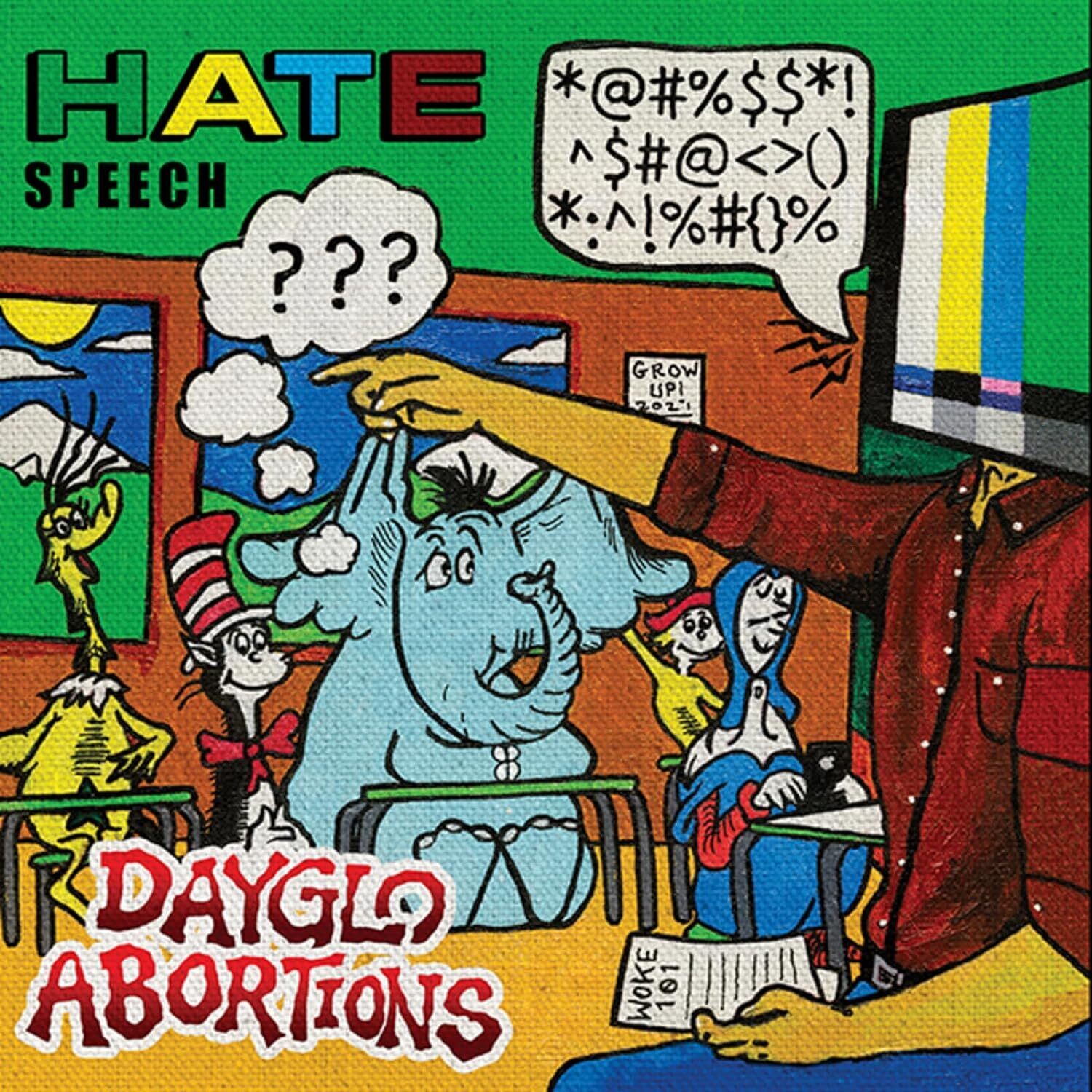 Dayglo Abortions Hate Speech (Vinyl LP) 12" Album