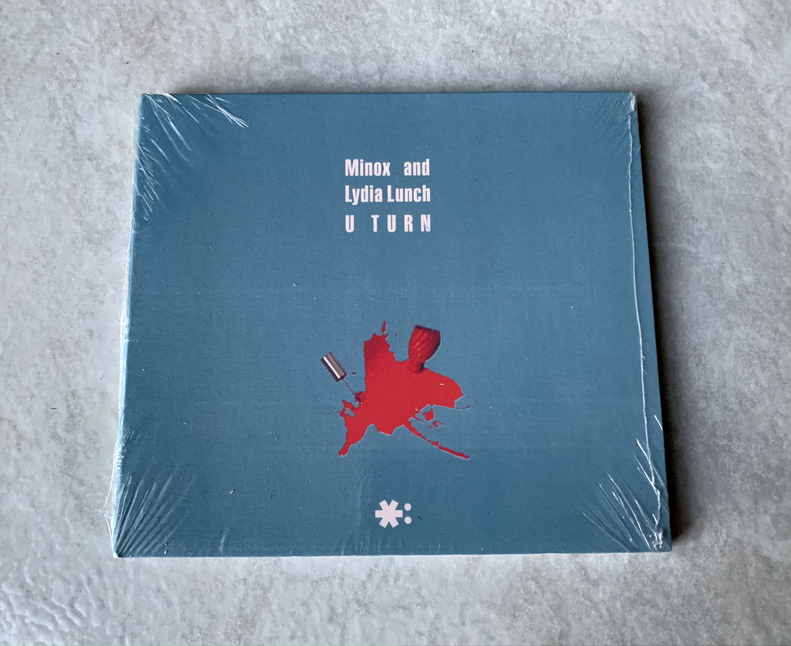 Minox and Lydia Lunch - U Turn CD Limited to 1000 copies Sigillato/Sealed!