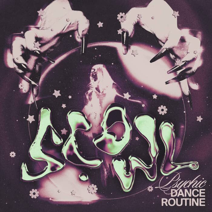 SCOWL Psychic Dance Routine - Red with Screen-printed B-Side (Vinyl LP)