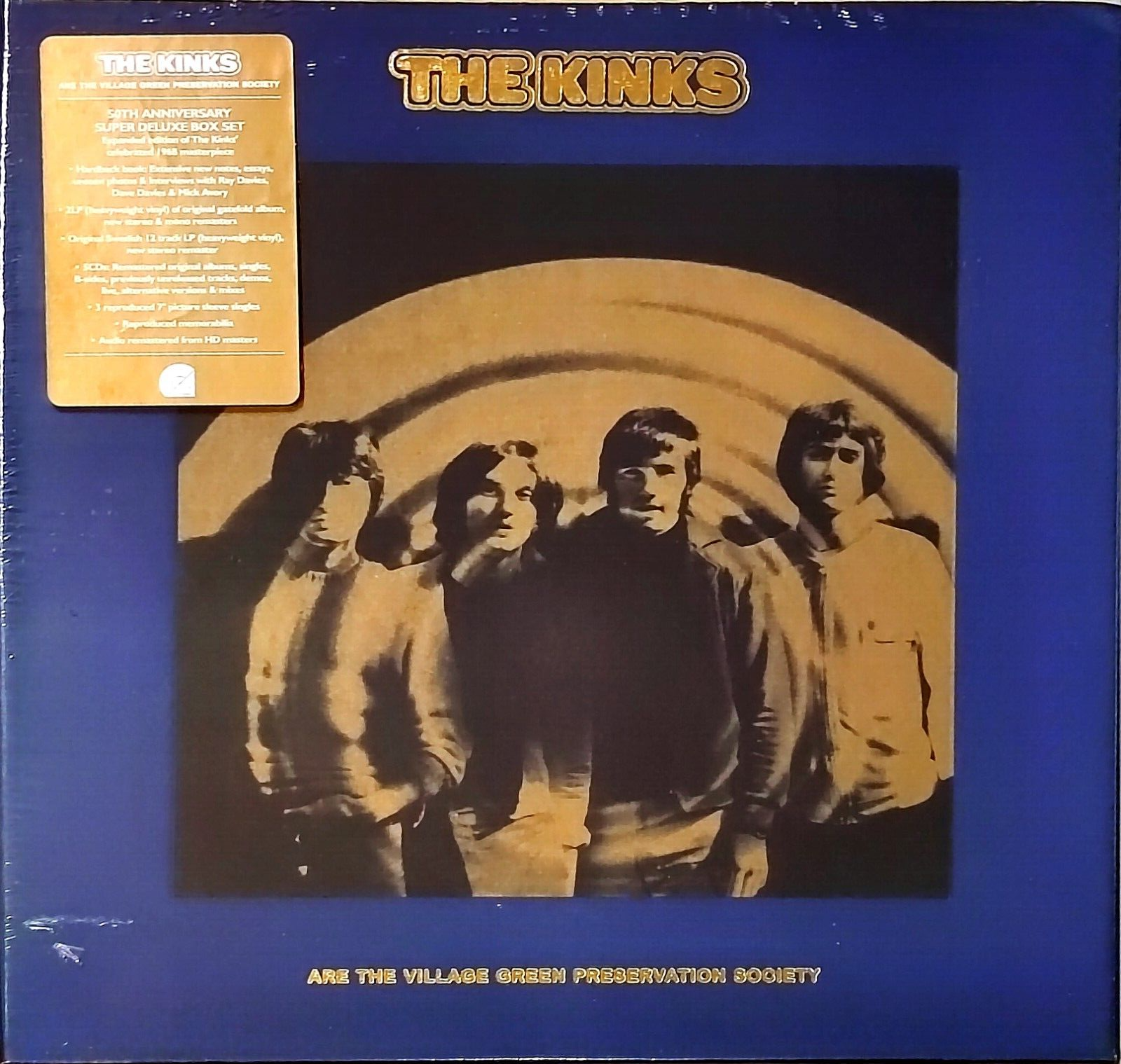 THE KINKS - ARE THE VILLAGE GREEN PRESERVATION - SUPER DELUXE 2 LP + 5 CD + 3 7"