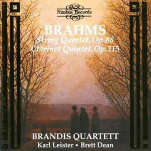 Johannes Brahms String Quintet, Op. 88/clarinet Quintet, Op. 115 (CD) Album