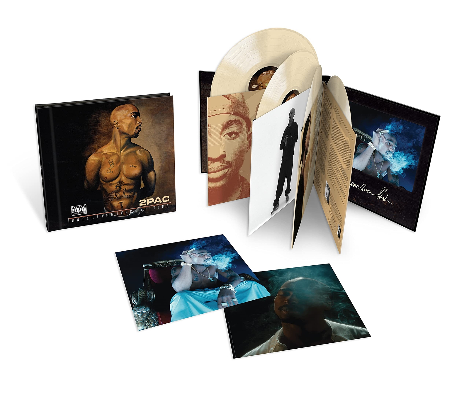 2Pac Until The End Of Time Bone  Explicit Lyrics (Vinyl LP)