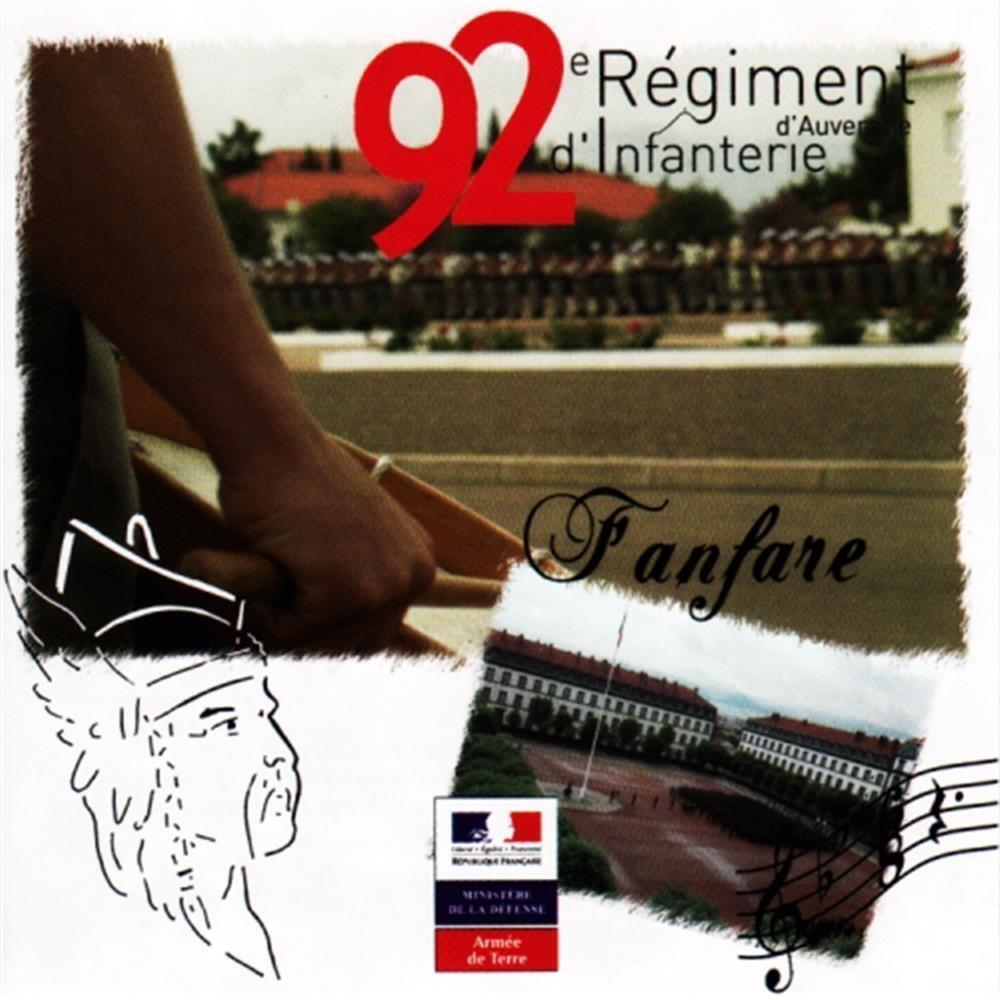 La Fanfare Du Regiment D'Auvergne - Fanfare Du 92E Regiment D'I... (Audio Cd)