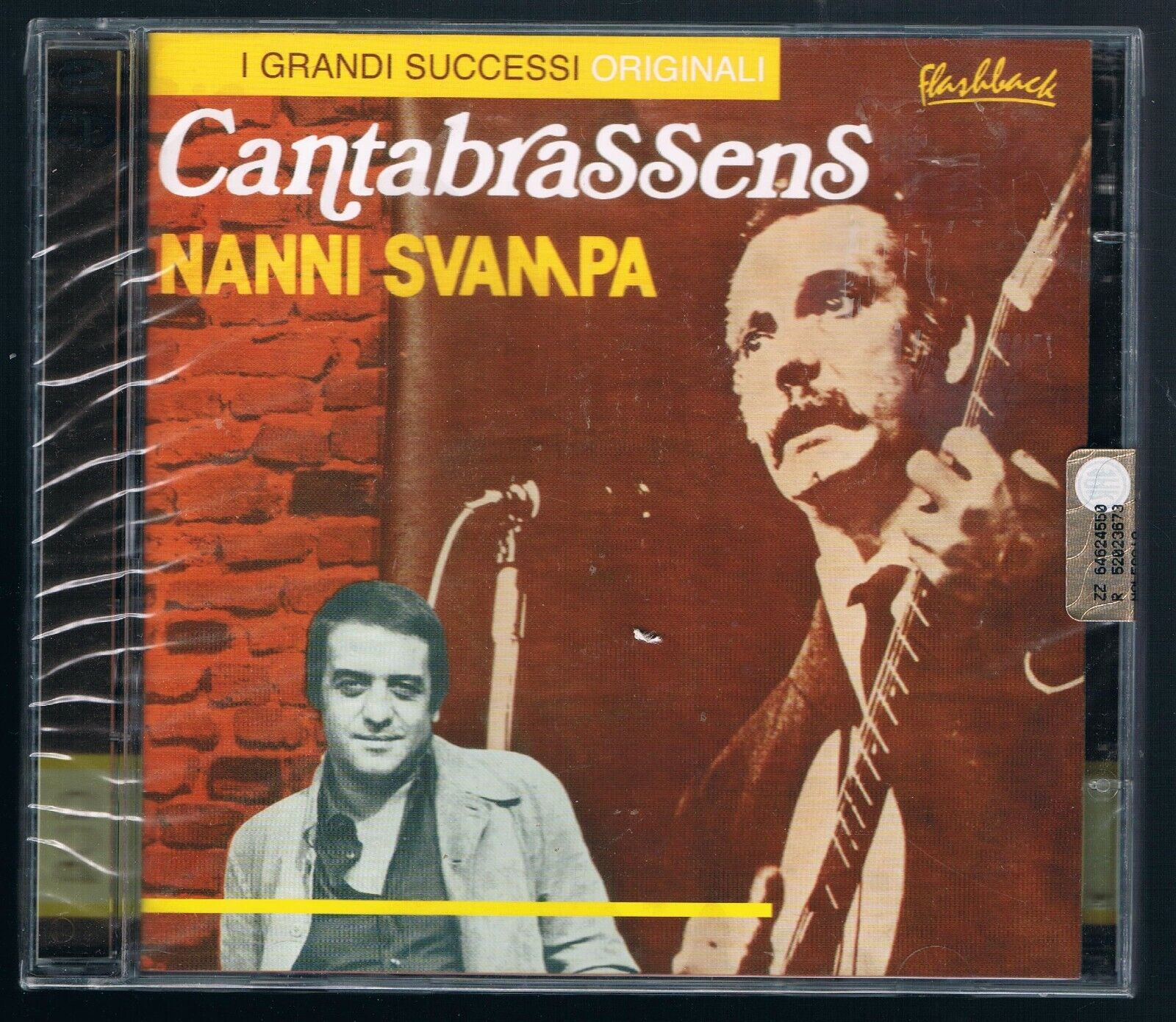 FLASHBACK NANNI  SVAMPA CANTABRASSENS I GRANDI SUCCESSI ORIGINALI 2 CD SIGILLATO