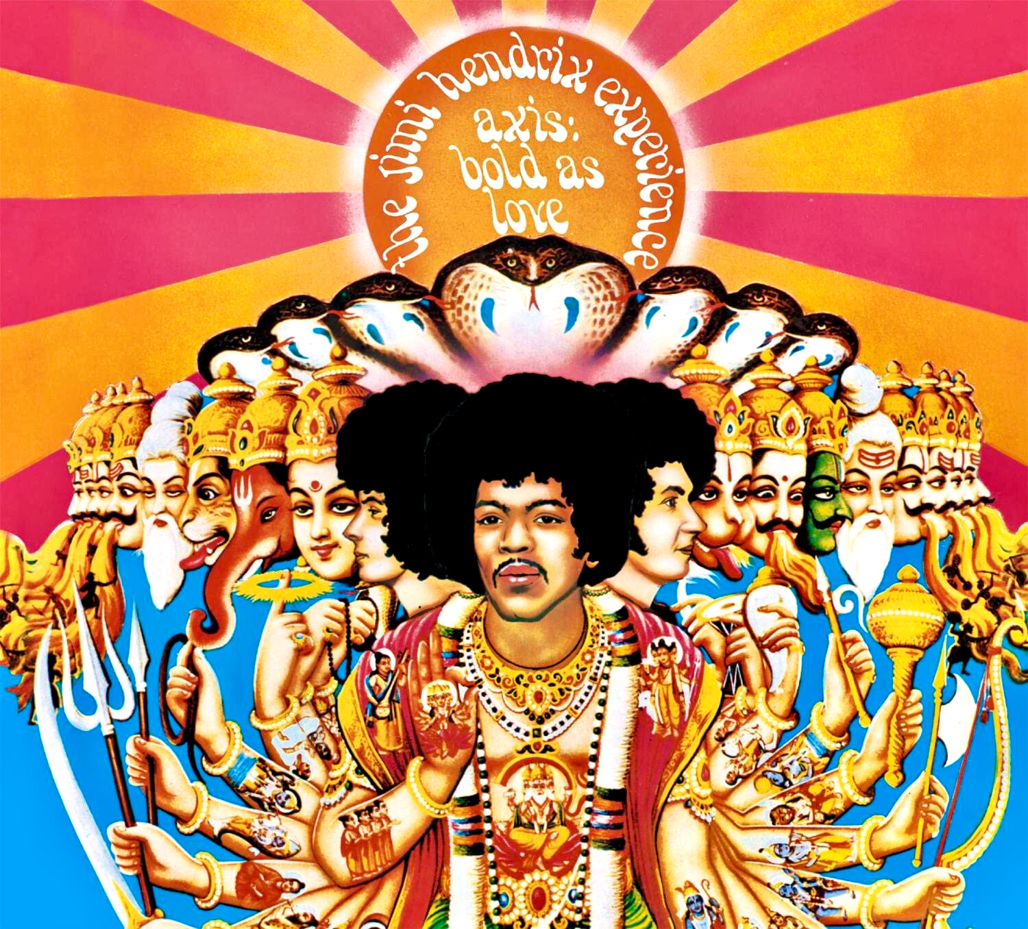 The Jimi Hendrix Experience ‎– Axis: Bold As Love (CD + DVD, Album, Remastered)