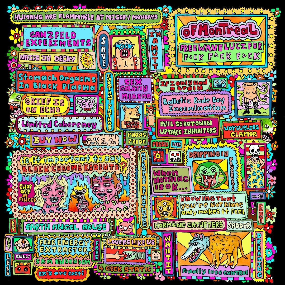of Montreal Freewave Lucifer F&lt;ck F^ck F&gt;ck (CD) Album
