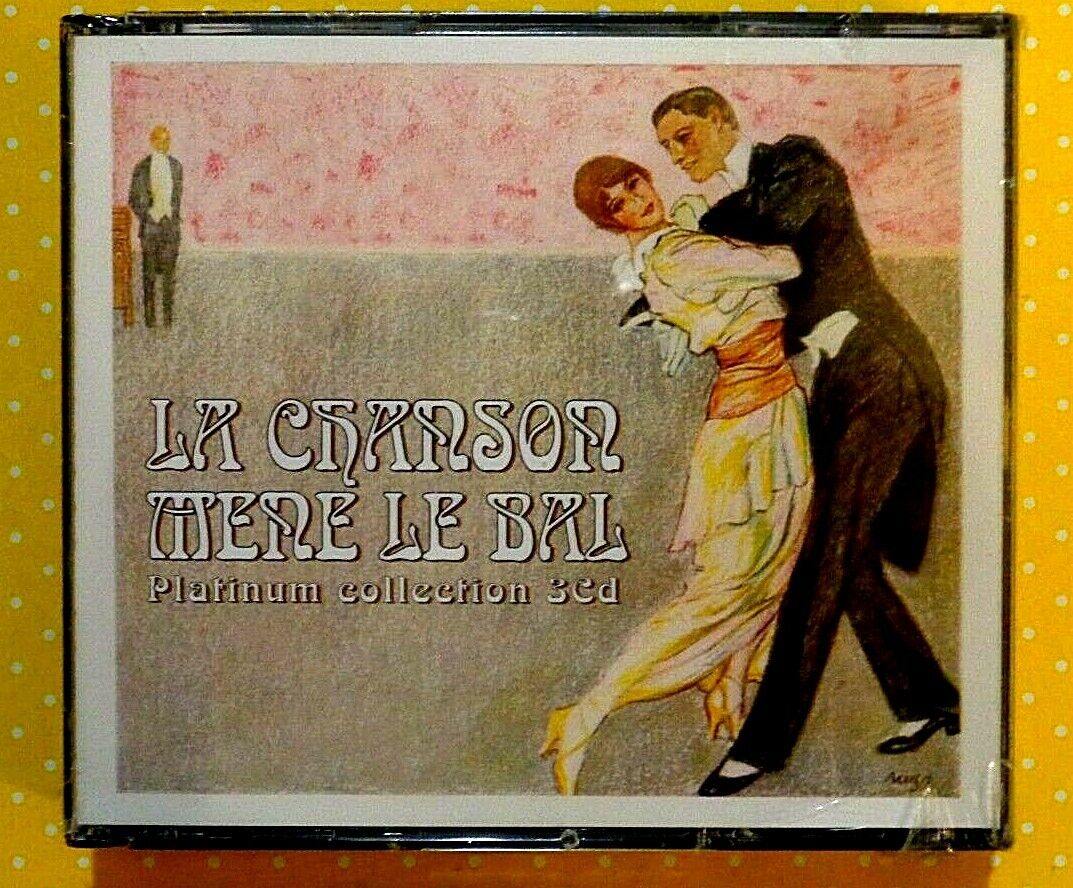 LA CHANSON MENE LE BAL  -  PLATINUM COLLECTION  -  3 CD 2008 NUOVO E SIGILLATO