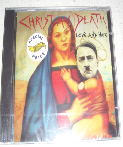 cd LOVE AND HATE - CHRISTIAN DEATH - (1989)